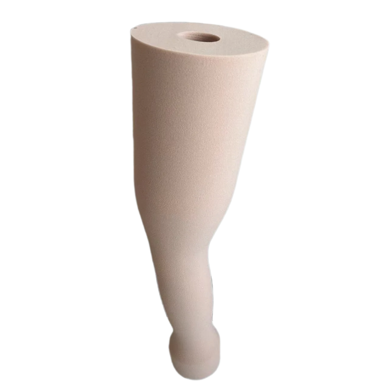 

Чехол из пенопласта с искусственными конечностями, предварительно формирующий протез ног