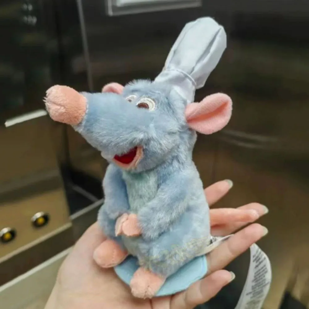 @Kawaii Ratatouille Magnetic Plushie Detachable Shoulder Ornament Cosplay Kawaii Christmas Gift Shoulder Plush Doll Decoration view 6