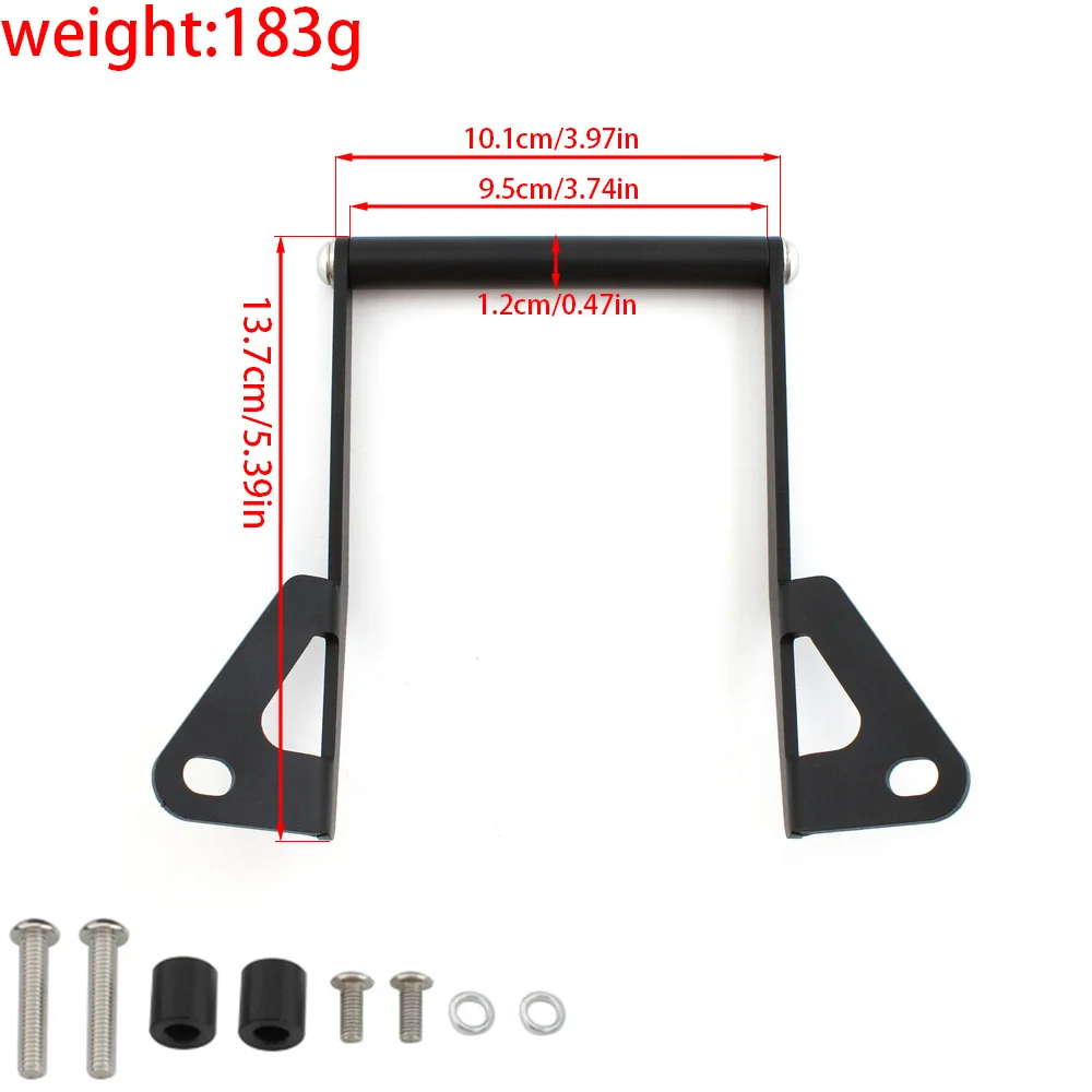 Für MOTO GUZZI V85 V 85 TT 2019 2020 2021 2022 2023 Motorrad Handy-Navigationsplatte GPS-Halterung Adapterhalter – Detail 5