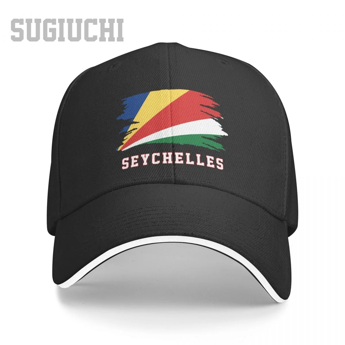 Unisex Sandwich Seychelles Flag Seychellese Baseball Cap Men Women Hip Hop Caps Snapback Golf Hat Fishing