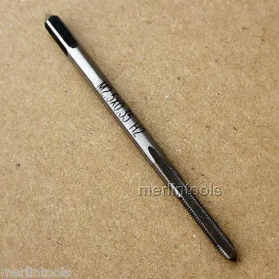 2.5mm x .35 Metric HSS Right hand Tap M2.5 x 0.35mm Pitch