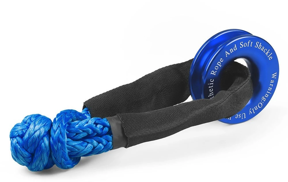 

Усиленные внедорожные аксессуары для эвакуации: блок-фиксатор, мягкий шакл, буксировочный трос для самоспасения на природе