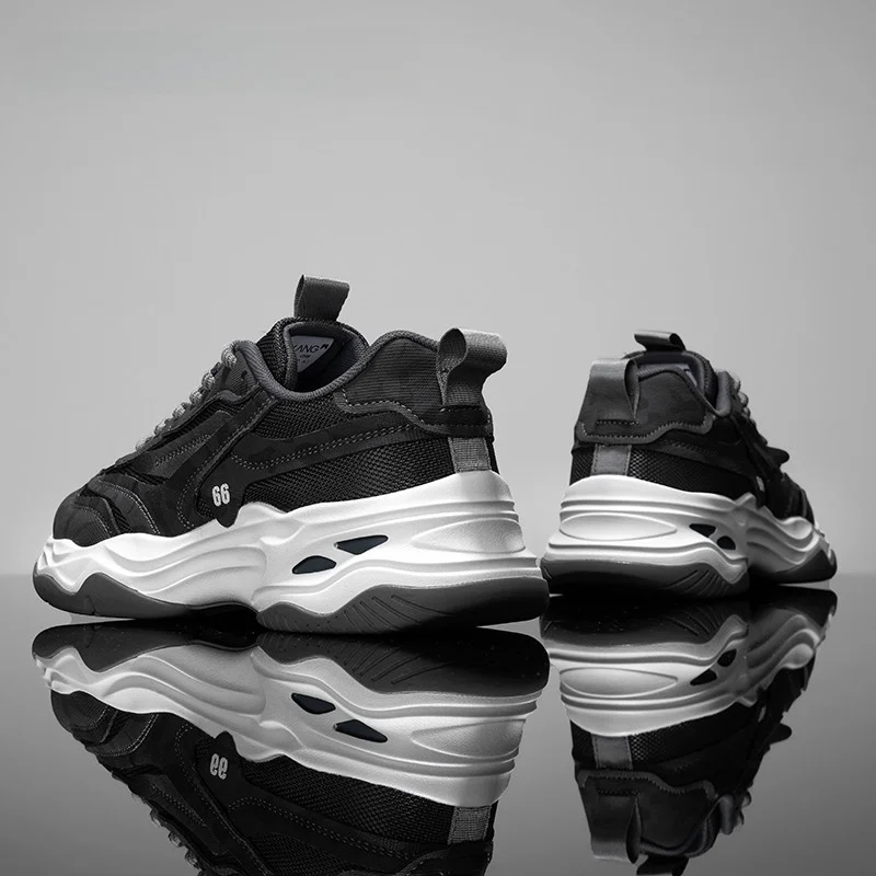 

Aokang Men's nut oes 2025 Winter New Walking oes Running Bla Casual Sports oes Breathable round Toe Thi Bot