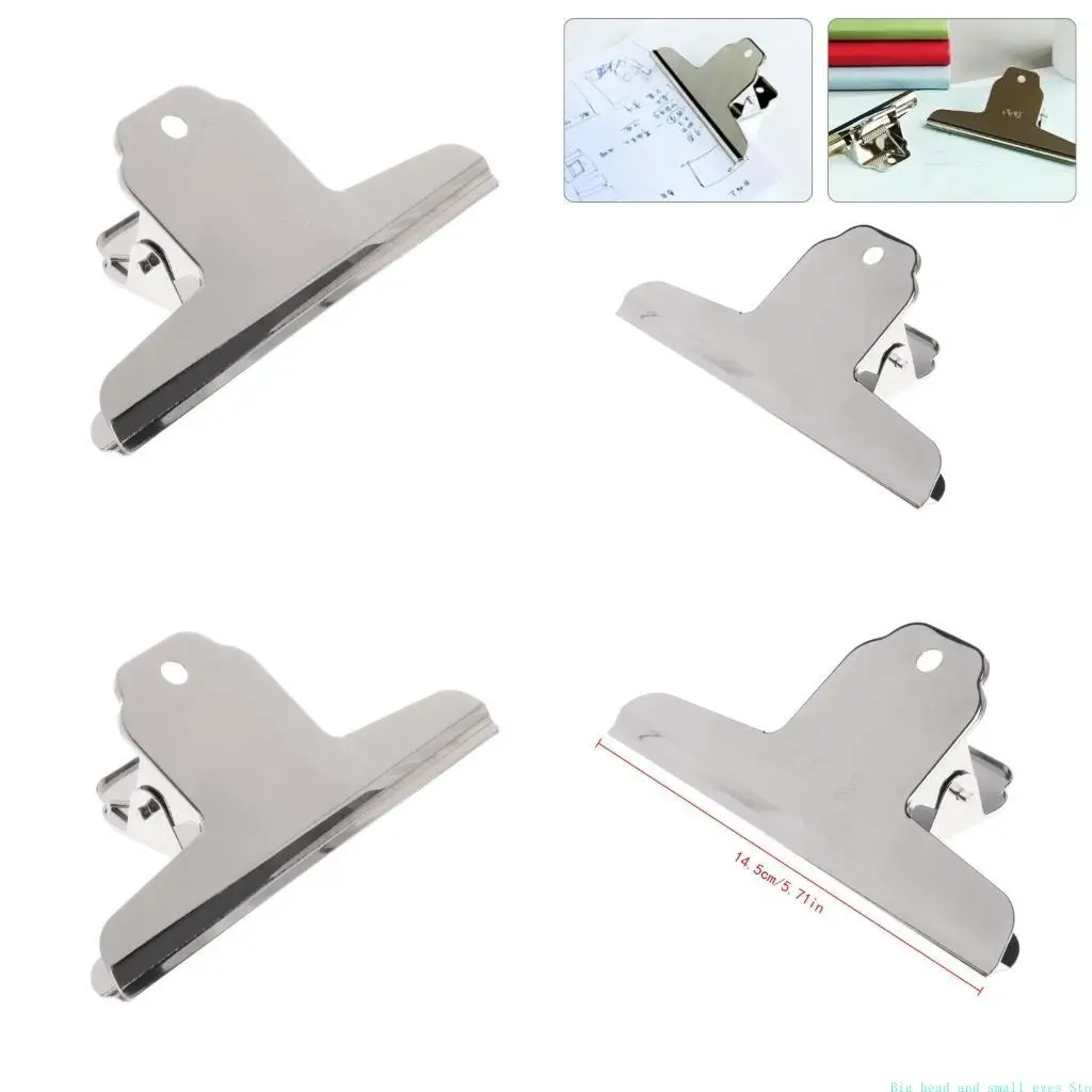 581C Metal Grip Clips Clips Letter Document File Binder Clamps
