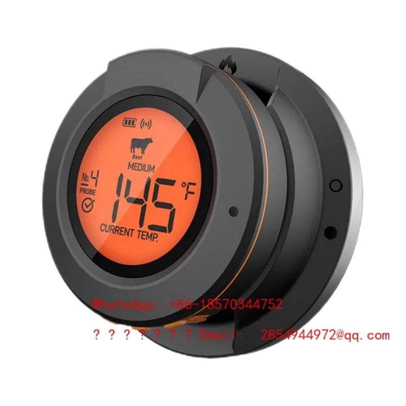 BBQ Wireless Bluetooth Multi-function Barbecue Grill Thermometer Kitchen Food Meat Barbecue Baking Thermometer
