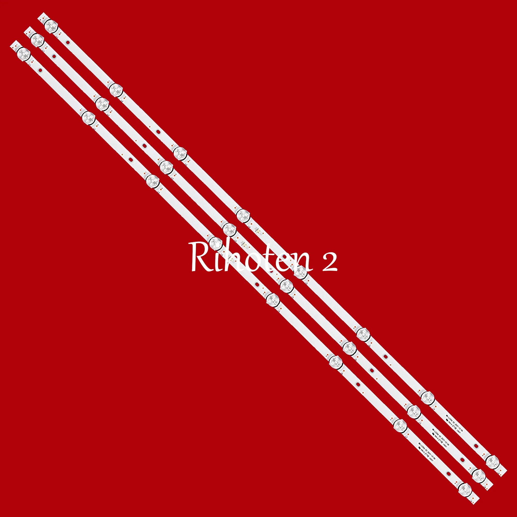 شريط إضاءة خلفي LED للتلفزيون 43 بوصة Starwind LED43SA300 MS-L3300 V3 BBK 43LEM-1063/FTS2C 43LEX-7169 الهدف LE4319 MS-L2392 V2