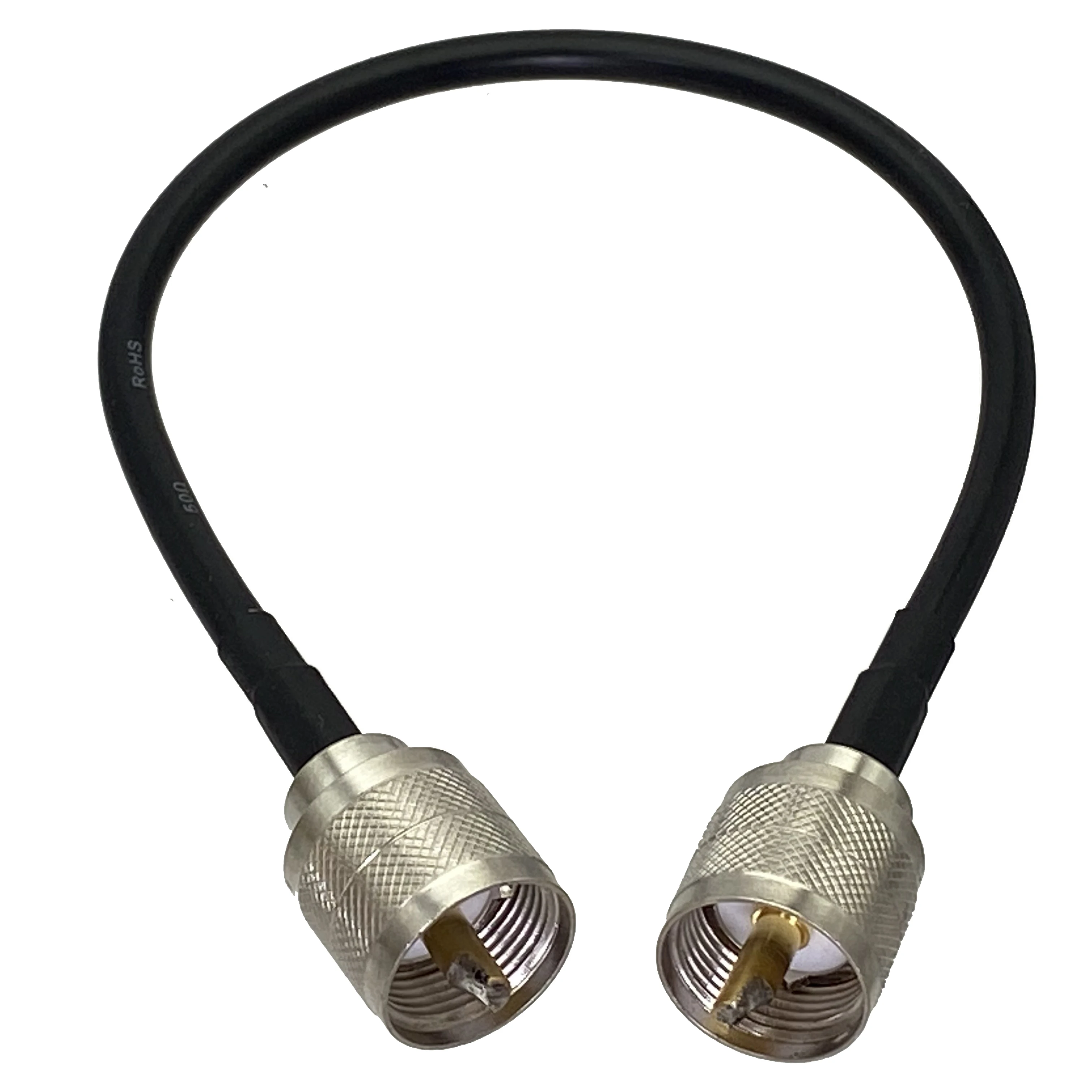 RG58 UHF Coaxial Cable 50 Ohm Low Loss for CB Radio, Ham Radio, SWR Meter, Scanner, Antenna Analyzer