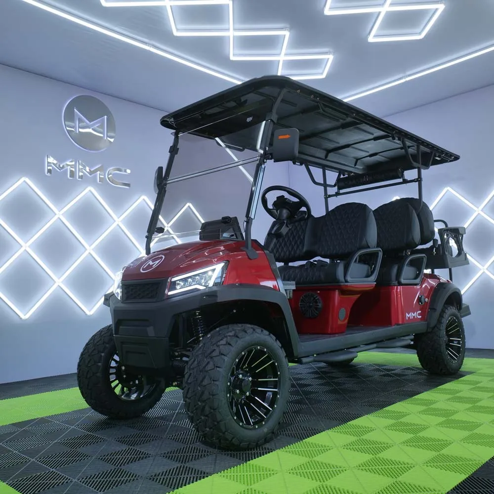 MMC 2 4 6 8 Golf Cart Sightseeing Cart For Sale Customized Accessories Raincurtain Cool Lights Sound System Front Rear Bumpers