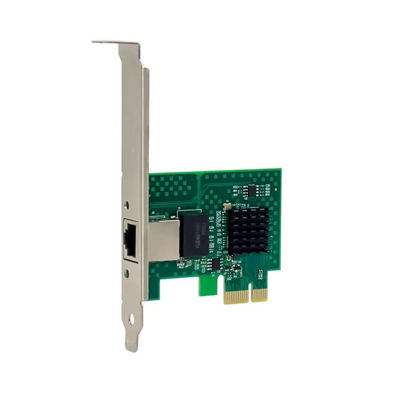 

Сетевой адаптер OK PCI-E X1 с одним портом питания, 2.5G Ethernet, гигабитный серверный многофункциональный сетевой адаптер PCI-E NIC I225-1T