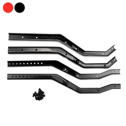 Wheelbase Adjustable Metal Chassis Frame Rail Set for Axial SCX10 III Gladiator Wrangler 1/10 RC Crawler Upgrade Parts