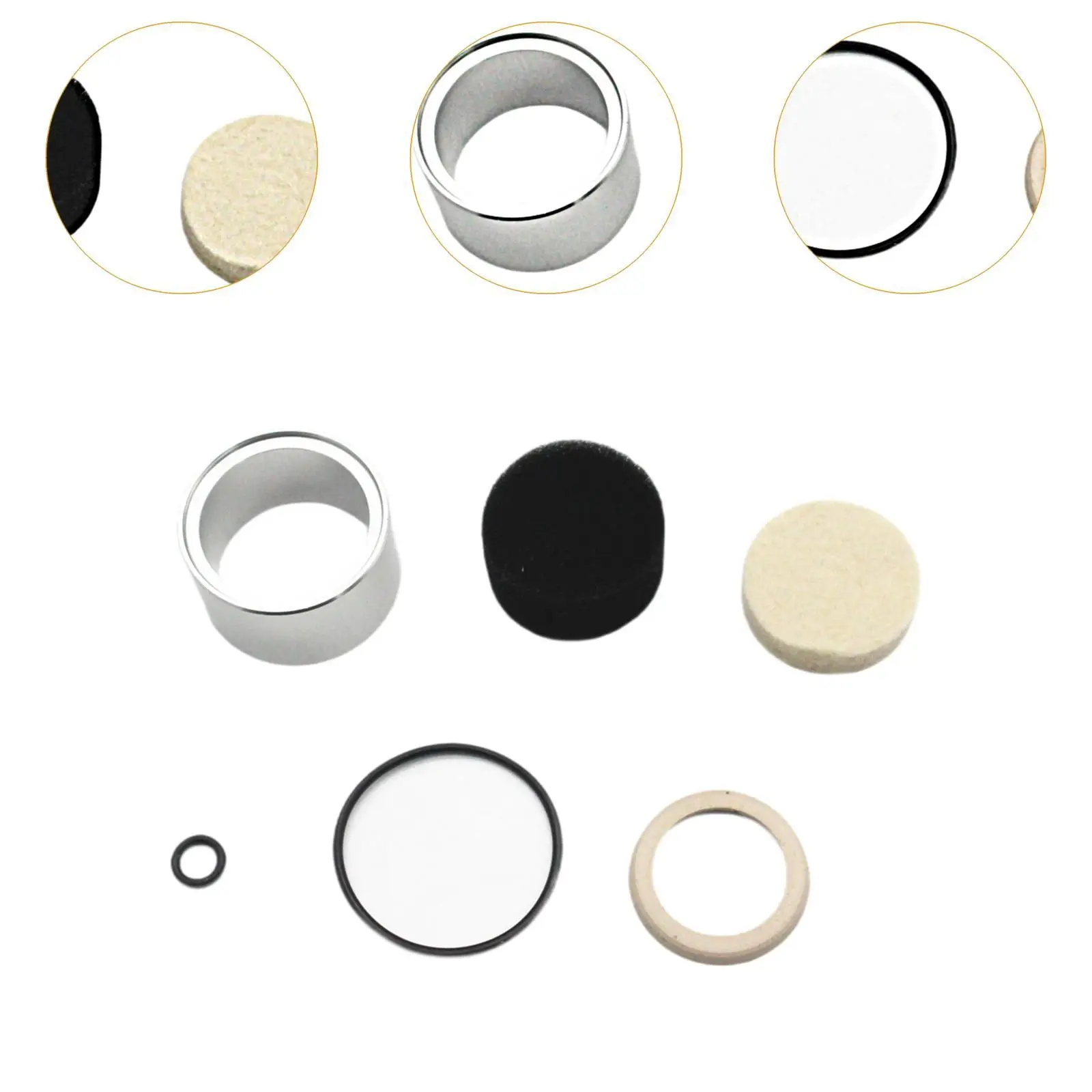ANR3731 Easy to Install Replacement Air Suspension Compressor Piston Seal Liner Repair Kit for Range Rover P38 1994-2002 3