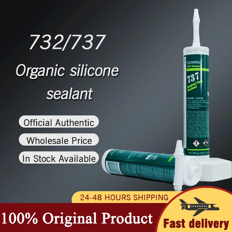 Dow Corning Dowsil 732 734 736 737 Multi-Purpose Silicone Sealant RTV 300ML Electronic Neutral Waterproof Sealant