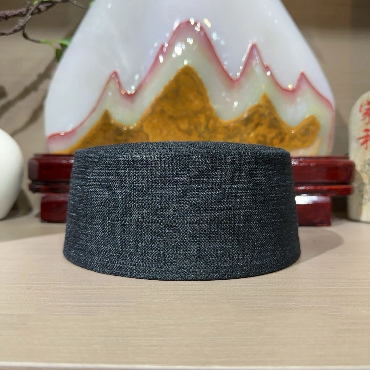 Free Shipping Muslim Caps For Men Clothing Prayer Hat Islamic Taqiyah Kufi Tax Products Kippa Turkish Modern Polyester 03567