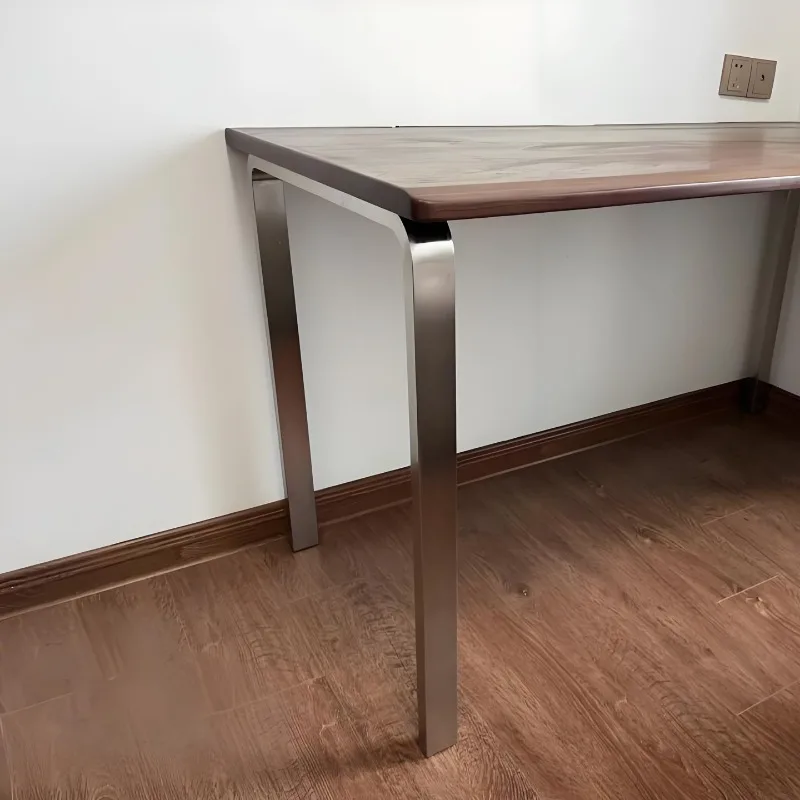 ‌Stainless Steel Table Legs for Dining Table Heavy Duty Support Frame Kitchen Island Base for Solid Wood Top Furniture Parts
