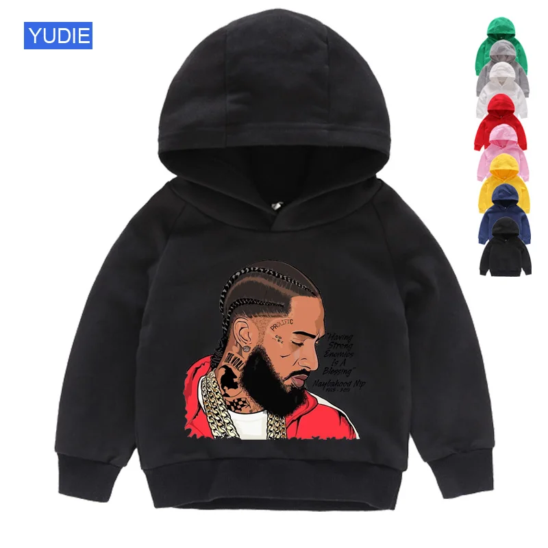 Kids Hoodies for Boys Hip Hop Sweatshirts Baby Cotton Pullover Tops Girls Fashion Sweatshirt Clothes Spring Toddler Boy Clothes