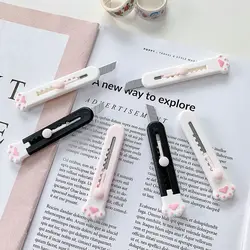 Mr.Paper Mini Portable Cat's Paw Tool Knife Cute Creative Exquisite Handbook Decoration Paper Cutting Stationery Supplies