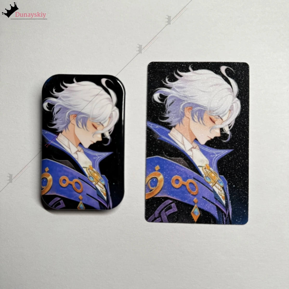 10cm Genshin Impact Mitya Plush Doll Pendant Present Soft Keychain Mitya Cosplay Stuffed Toys Bag Halloween Collects XMAS Gift view 6