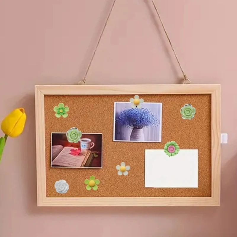 30 stücke Blume Daumen Reiß nägel Multifunktions Blume Push Pins bunte Blumen form Reiß zwecke Set für Büro bretter & Raum dekore