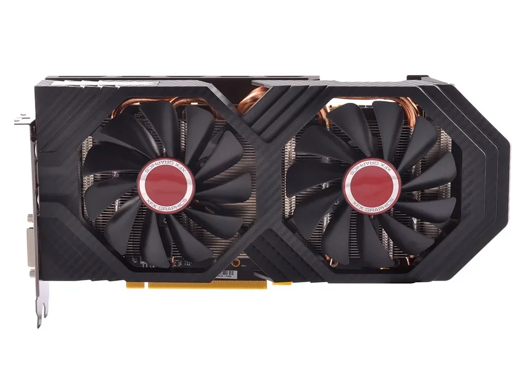 Hot sell Brand New AMD XFX RX 580 8G Black Wolf Desktop Gaming Graphics Card AMD XFX RX 580 8G Black Wolf