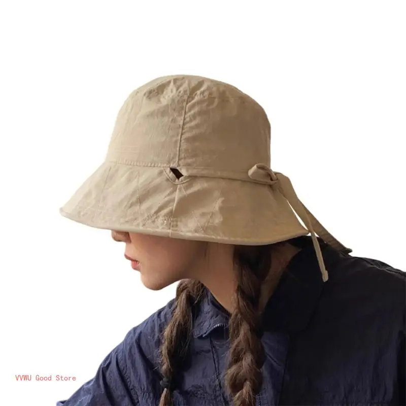 Convenience Bucket Hat Moisture Wicking Fisherman Hat Sunproof Fisherman Hat for Adult Fishing Cycling Hiking Camping