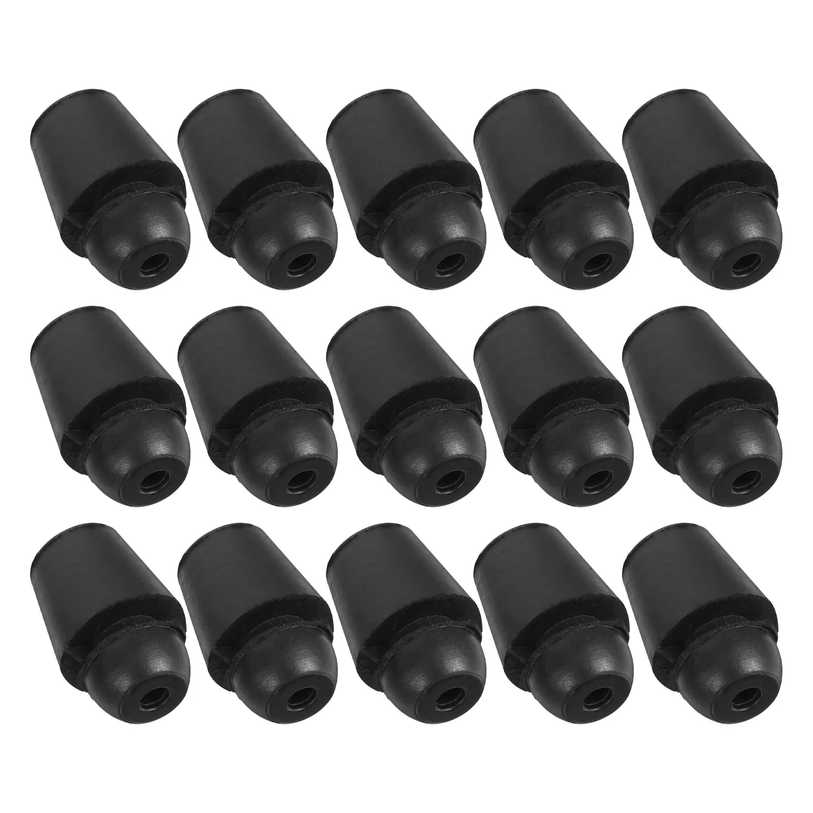 50Pcs Car Door Shock Absorber Rubber Gasket Bumper Protector Anti-Vibration Plug for Trunk Engine Hood Car Accessories