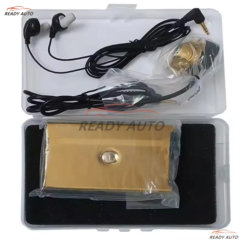 Car F999R High-Precision Leak Detector Heating Water Pipe Leakage Detection Engine Abnormal Noise Amplification Set Audio Listen