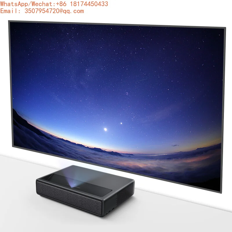 

Flyin M1 5000 Lumens Android 9 Smart Home Theater Projector 3D 4K Ultra Short Throw Laser DLP LCD WiFi Wireless Phone 1080p