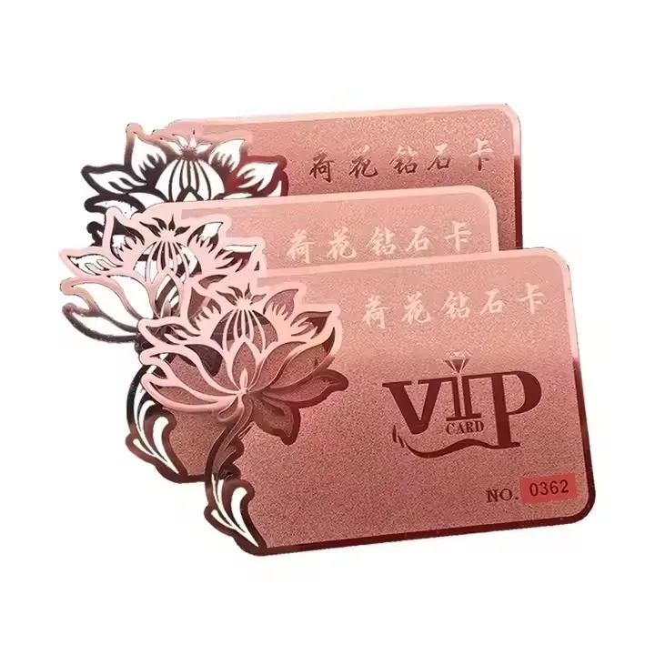 Customized inquiry Order Your Own Design Steel Creatively Metal Business Card