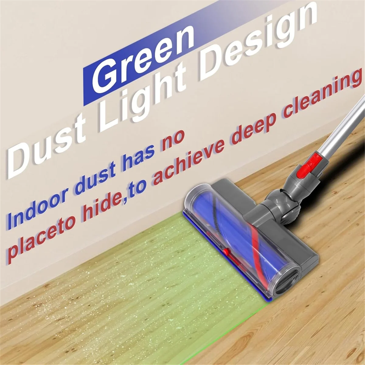 Kepala sikat pengganti untuk Dyson V7 V8 V10 V11 V15 SV10 SV11 SV12 seri bagian penyedot debu, sikat dengan Drive langsung