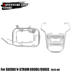Motorcycle Panniers Rack Top Case Luggage Bracket For Suzuki V-strom 800DE DL 800 DE 2023-ON 800 SE Saddlebag Trunk Frame Holder