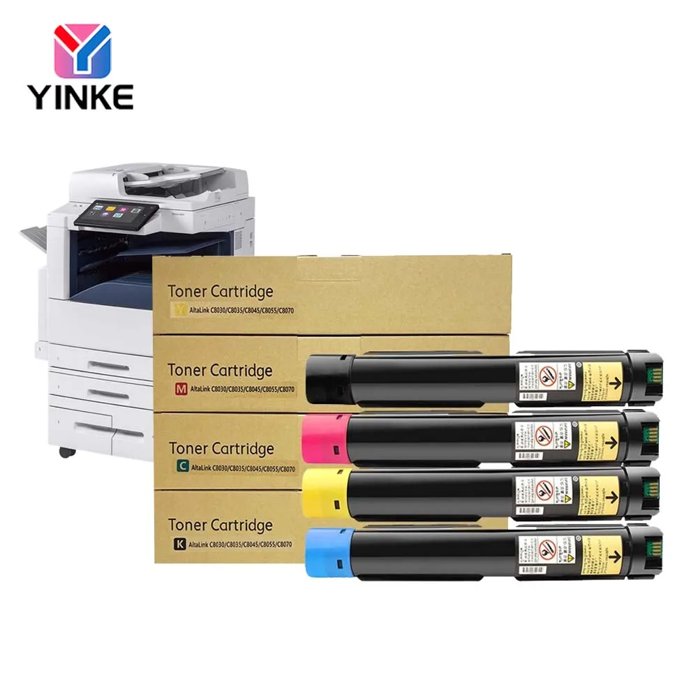 

1PCS C8035 Toner Cartridge For Xerox AltaLinK C8030 C8035 C8045 C8055 C8070 High Quality Compatible Toner BK 400g CMY 300g