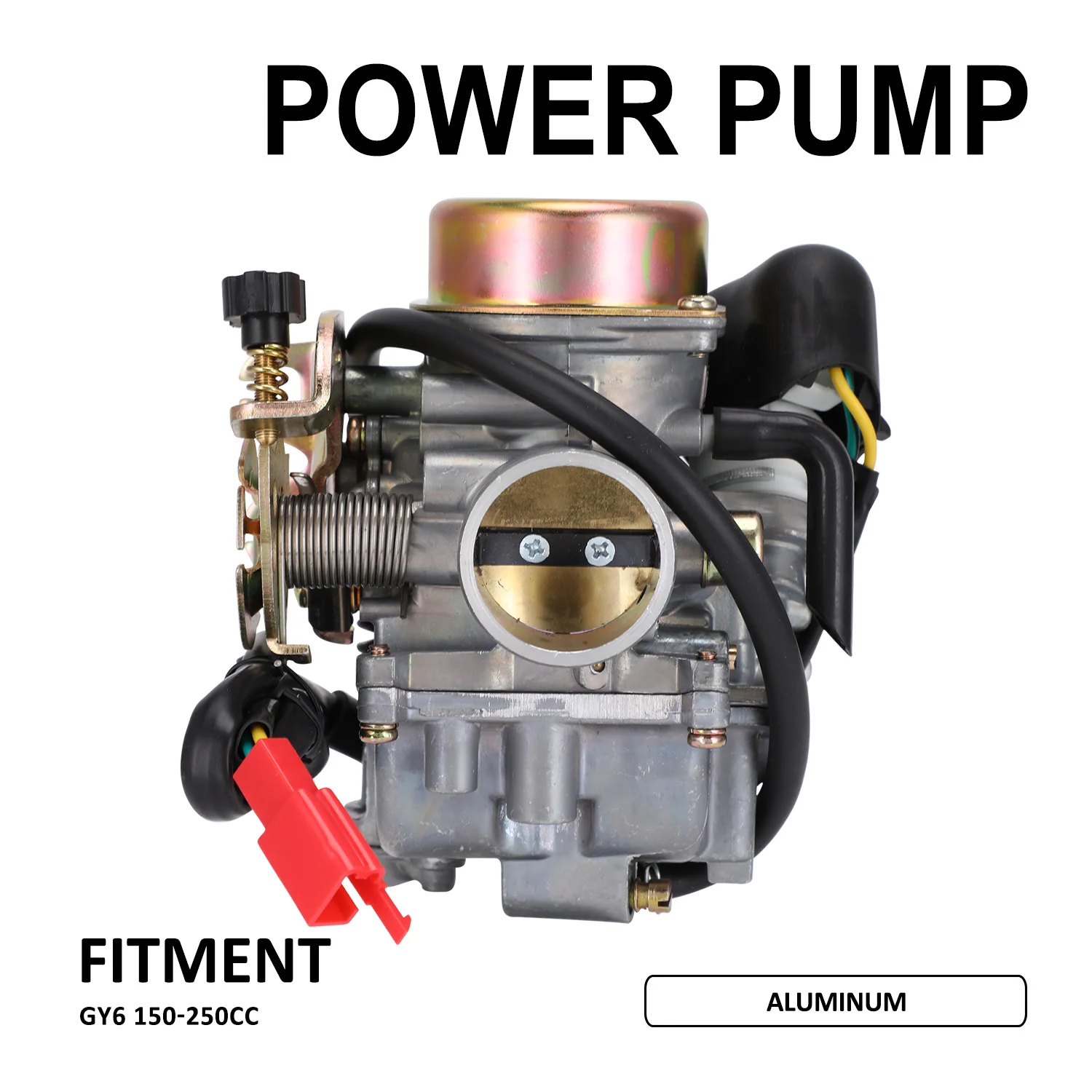 Motorcycles CVK30 CVK 30MM Carburetor Carb Replacement For Keihin Scooters ATV GY6 150-250CC TANK 260 Scooter Street Dirt Bike