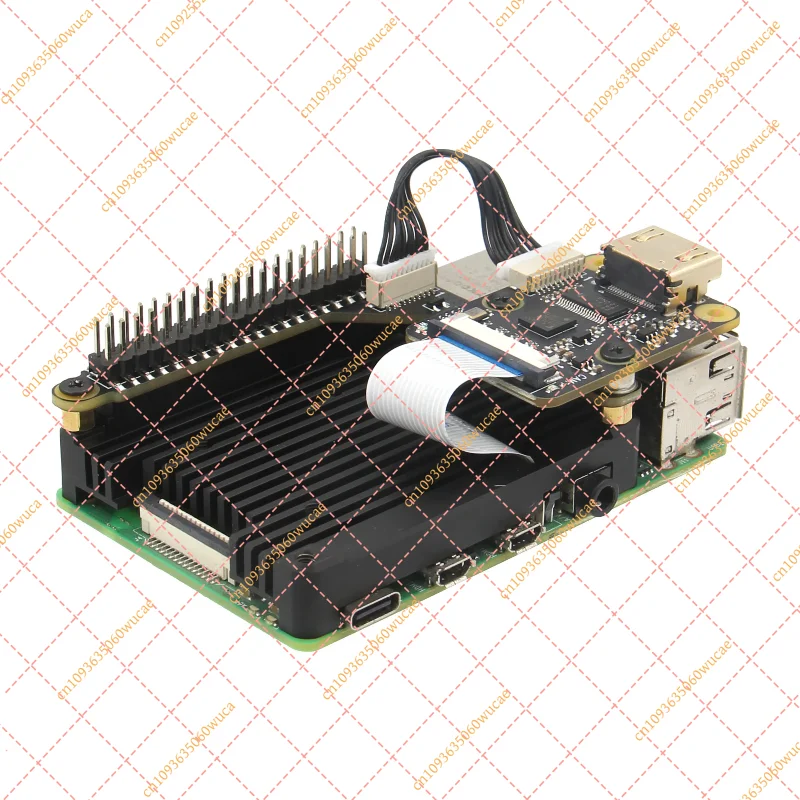 X630 Raspberry Pi HDMI to CSI-2 Module, 1080p@25fps HDMI Input Bridge with Audio & Video Capture