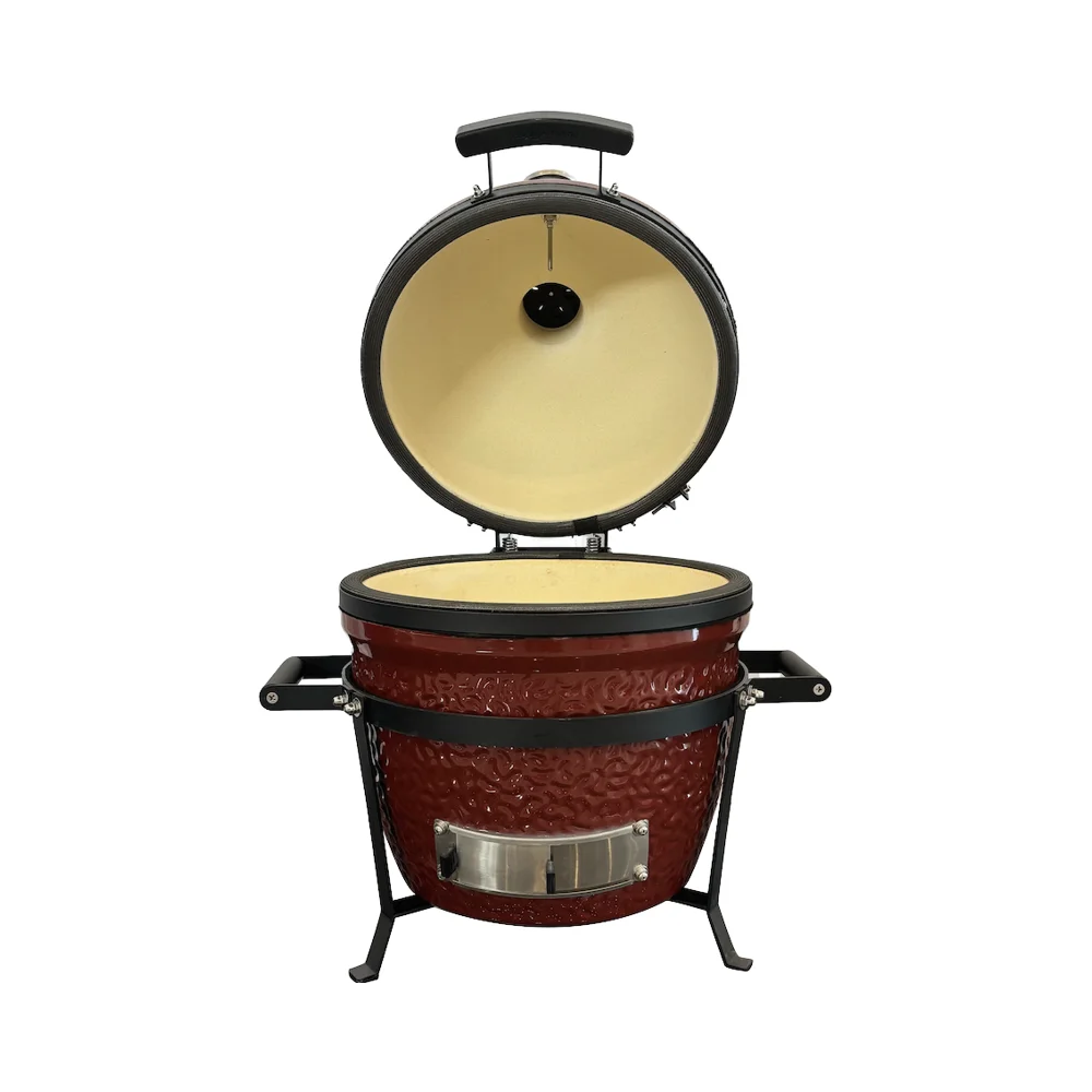 

16 Inch Ultra Large Ceramic Barbecue Grill for Outdoor Grilling of Grilled Chicken Pizza and Meat With Super Insulation