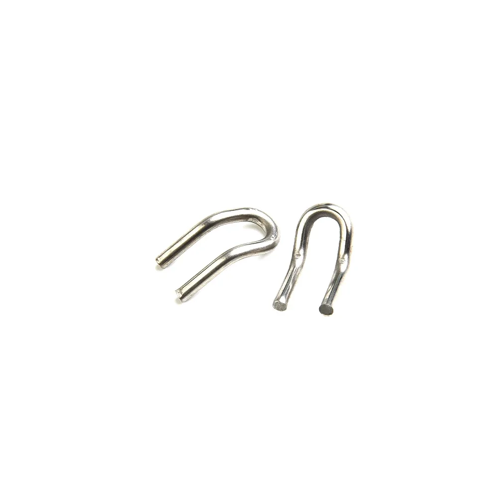 12Pcs Stainless Steel Exhaust Spring U Hook Adapter Motorcycle Scooters Exhausting Pipe Muffler Lengthen Scooter Escape Adapters