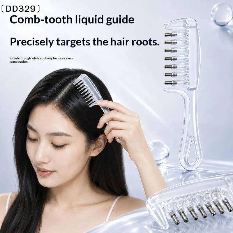 Multi-Function Mini Portable Head Applicator Comb Anti-Frizz Hair Care Hair Firming Applicator Scalp Nourish Anti-Static〔DD329〕