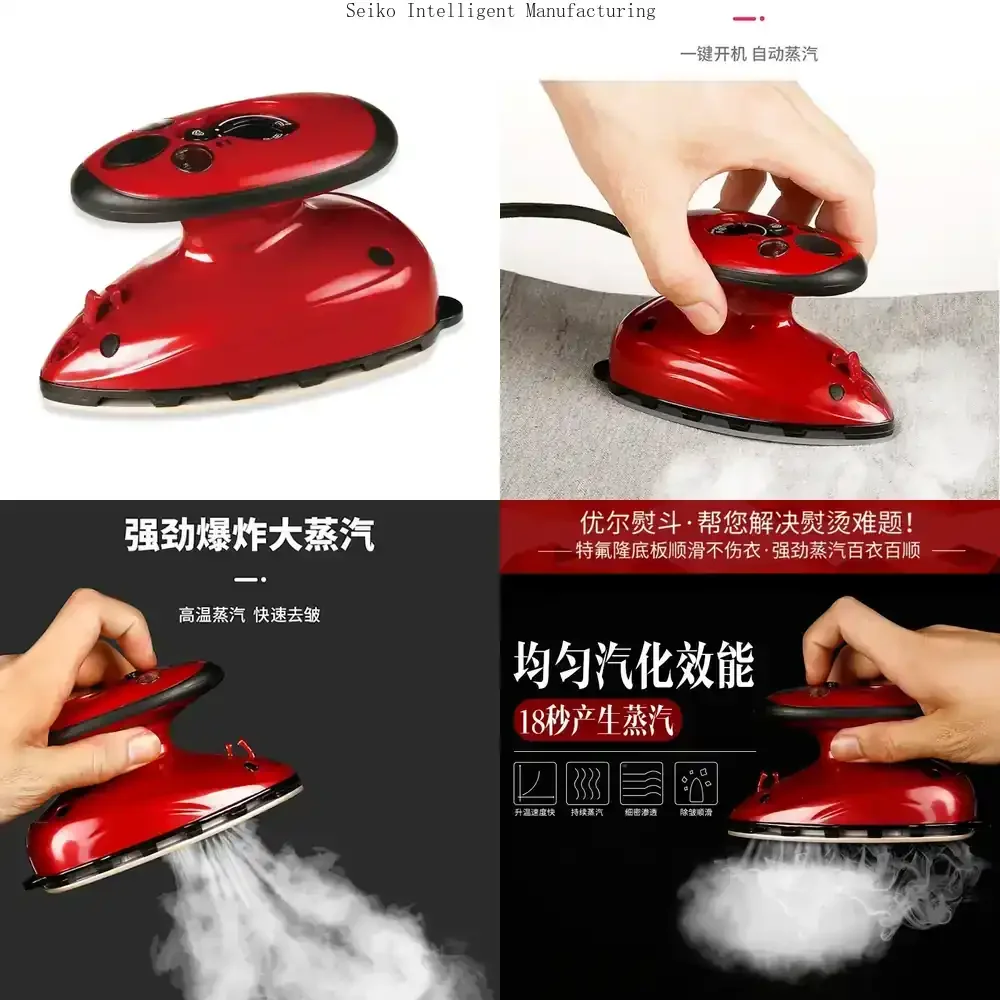 Hot Sell Mini Steam Iron Hand Held Steamer Wet and Dry Dual Purpose Handheld Steamer for Clothes Portable Clothes Steamer