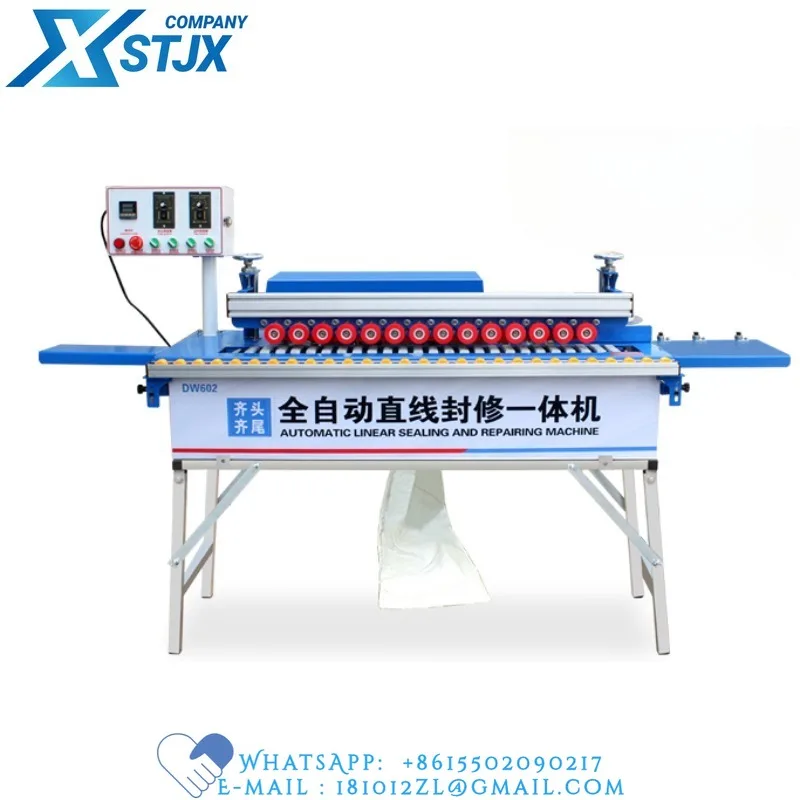 Full automatic edge banding machine woodworking small manual home improvement polishing all-in-one machine