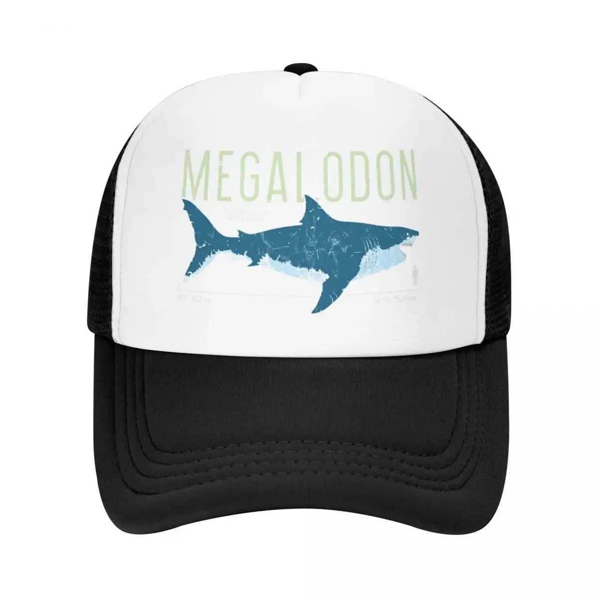 Megalodon Facts Baseball Cap Golf Hat black derby hat party Hat Hats Woman Men's