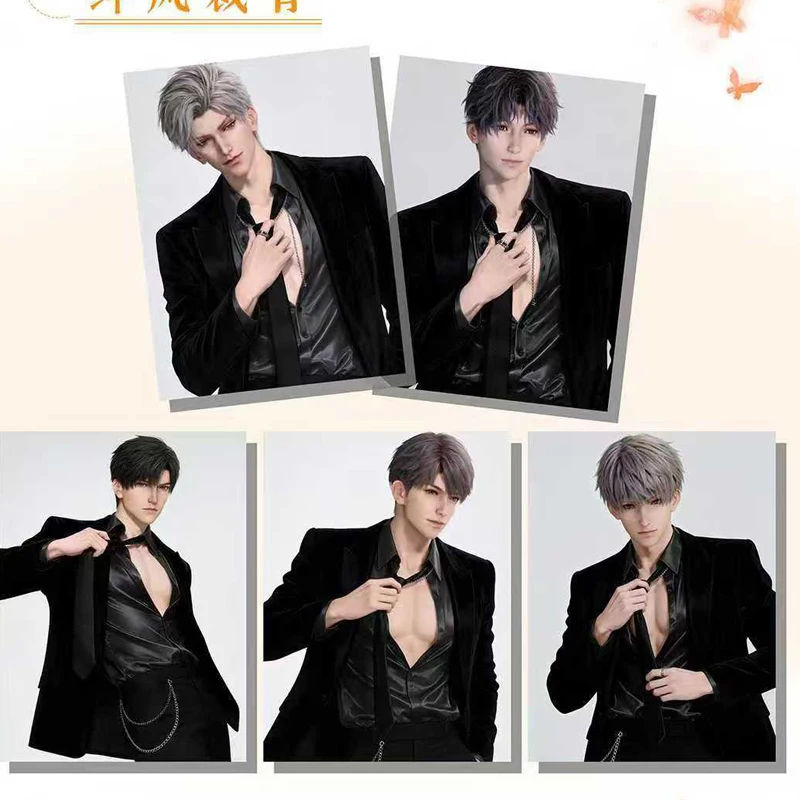 Love and Deepspace Collection Card Double Sided Crystal Acrylic Card A5 By Yaya Male God Series Hot Selling Collectors Gift