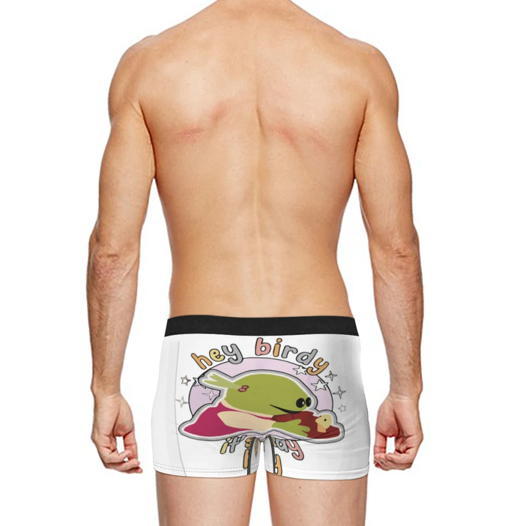 Hey Birdy Heren Onderbroek Man Ademende Boxershorts Heren Slipje Ondergoed Cadeau