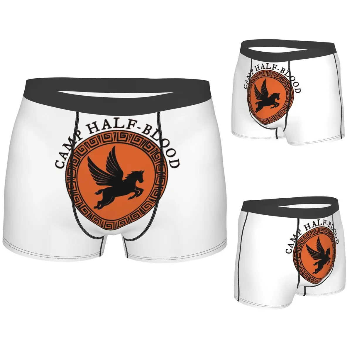 

Boxer Underpants Shorts Camp Half Blood, Camp Half Blood Logo Active Panties Men's Ventilate Underwear for Homme Man Gifts