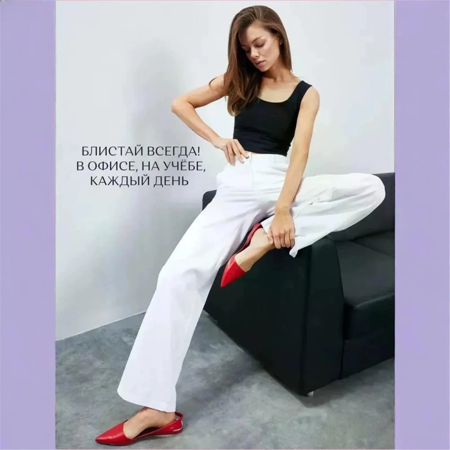 High Waist Straight Leg Pants Loose Casual Women's Fashion LinJ2026 Sexy Spicy Girl Style Wide Leg Trousers Casual Loose Fit