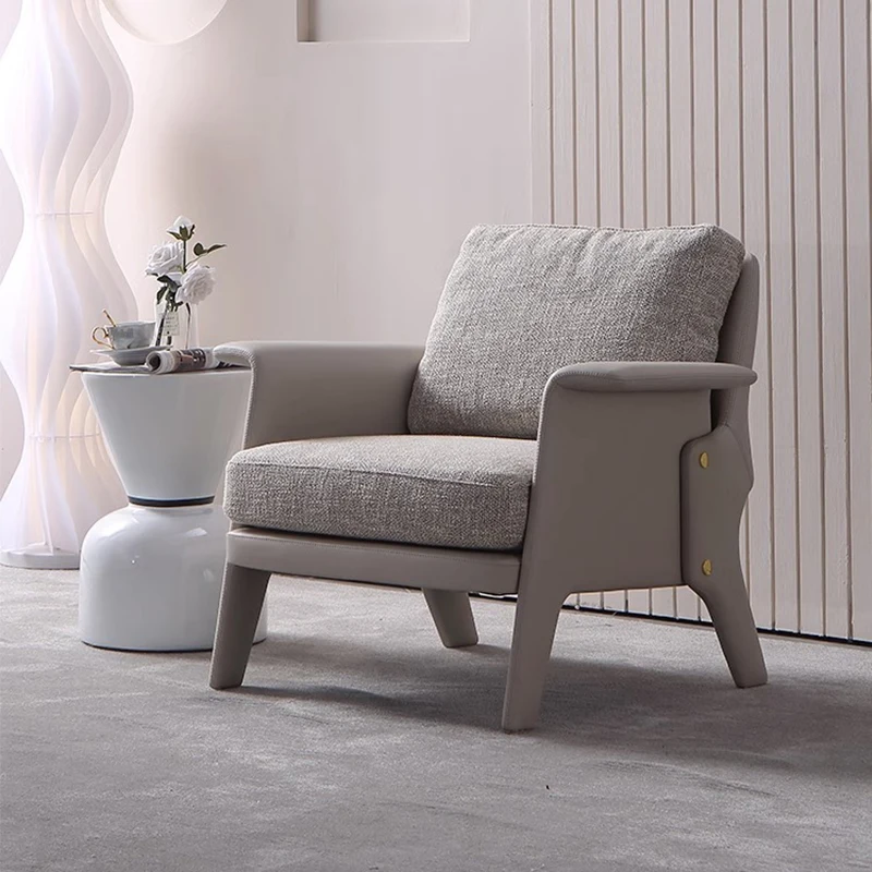 صالة فندقية فاخرة كرسي كسول أريكة كرسي الترفيه غرفة المعيشة أريكة واحدة #2