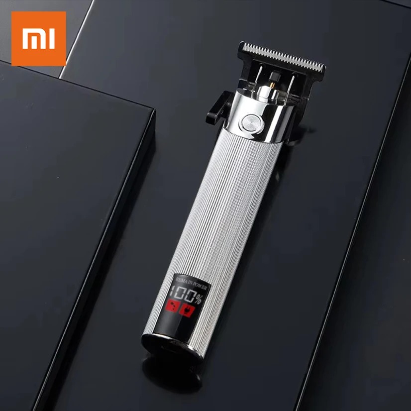 Xiaomi-cortadora de pelo eléctrica recargable para hombre, afeitadora profesional para Barbero, recortadora de barba