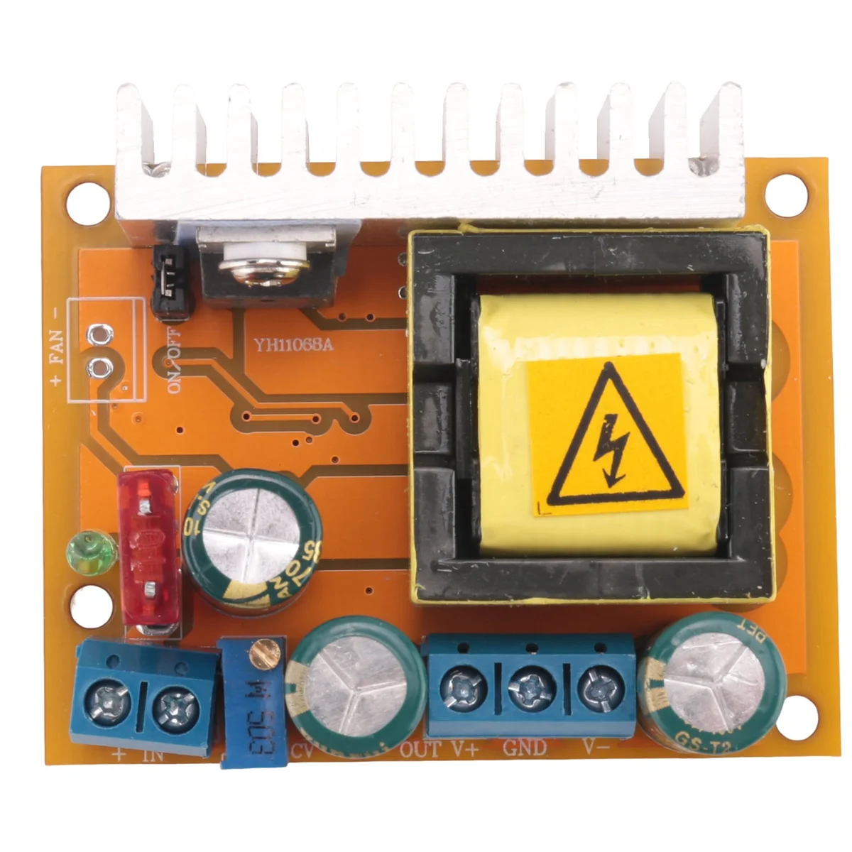 B29C-DC-DC 8~32V to 45~390V High Voltage Boost Converter ZVS Step-up Booster Module