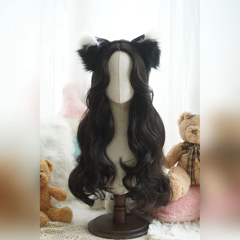 

Синтетический парик с сеткой 24 дюйма, цвет розовый, идеально подходит для косплея, встреч, Рождества, Хэллоуина - подходит для всех этнических групп