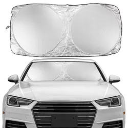 Car Windshield Sun Shade Cover Visor Protector Interior Anti UV Sun Windscreen Folding Parasol Auto Automobiles Accessories