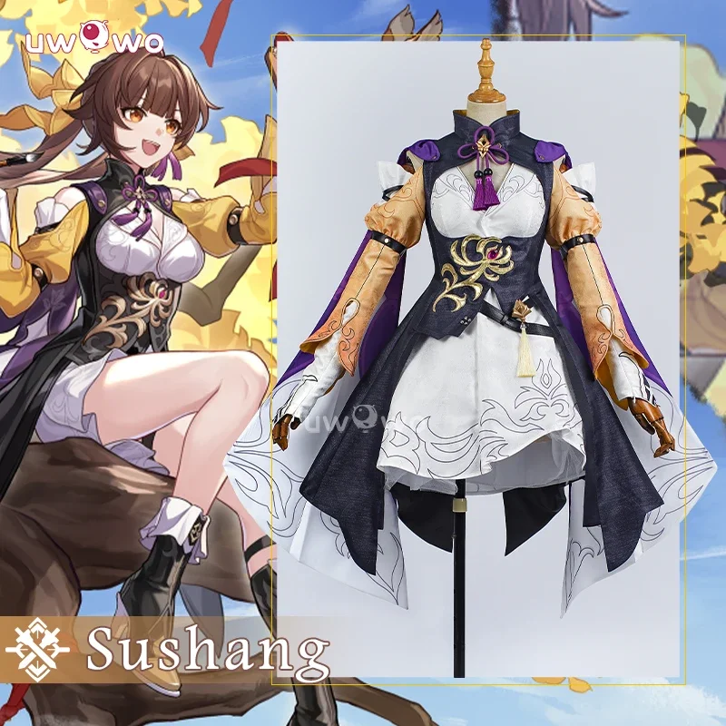 UWOWO Collab Series: Game Honkai Star Rail HSR Sushang Cosplay Su Shang Costume Full Set Halloween Carnival Costumes