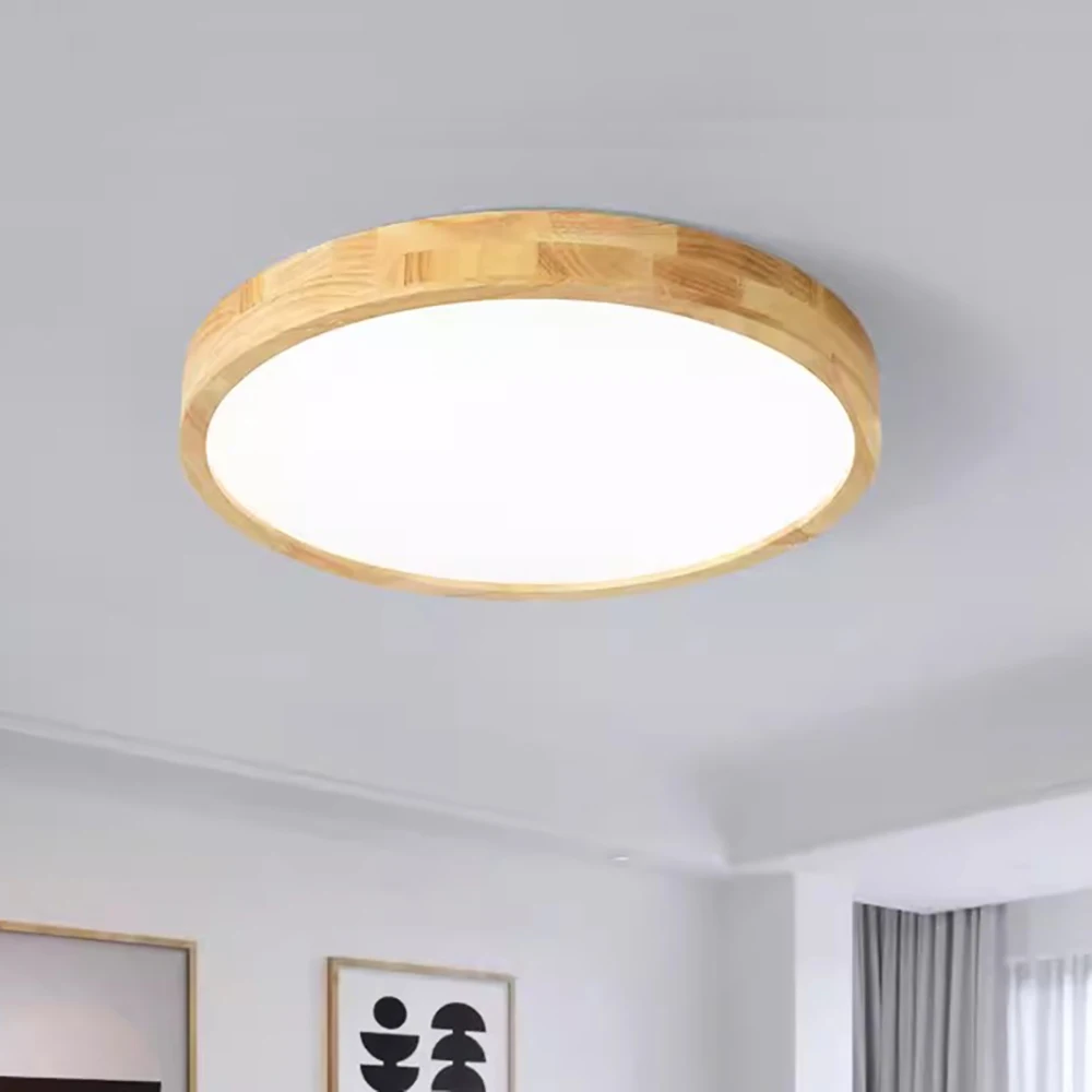 Plafonnier LED au design minimaliste moderne, luminaire décoratif d'intérieur, idéal pour un bureau